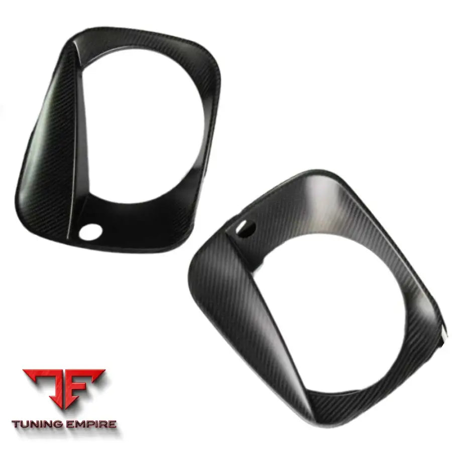 MERCEDES BENZ W464 G63 W463A HEADLIGHT DECORATIVE FRAME DRY CARBON FIBER COVERS