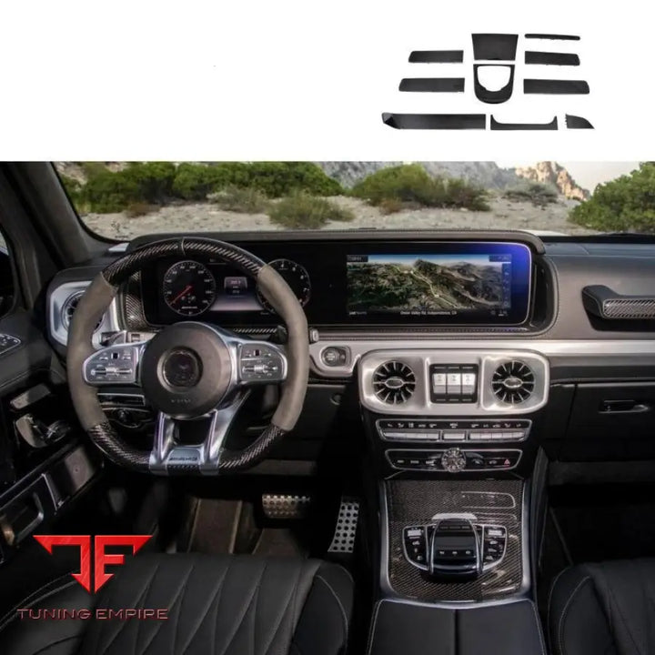 MERCEDES BENZ W464 W463A CAR DRY CARBON FIBER PARTS KIT