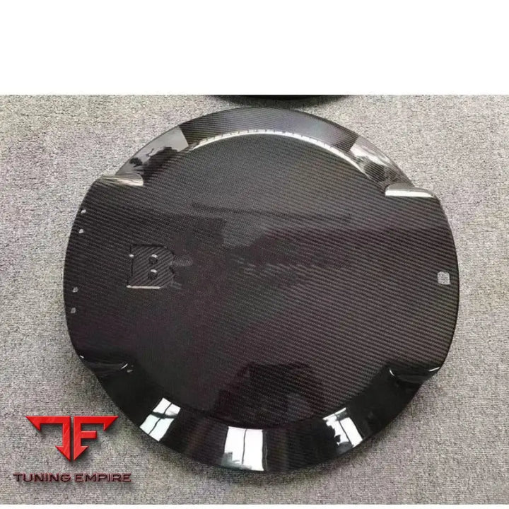 MERCEDES BENZ W464 W463A DRY CARBON FIBER TIRE CARRIER WITH BRACKET