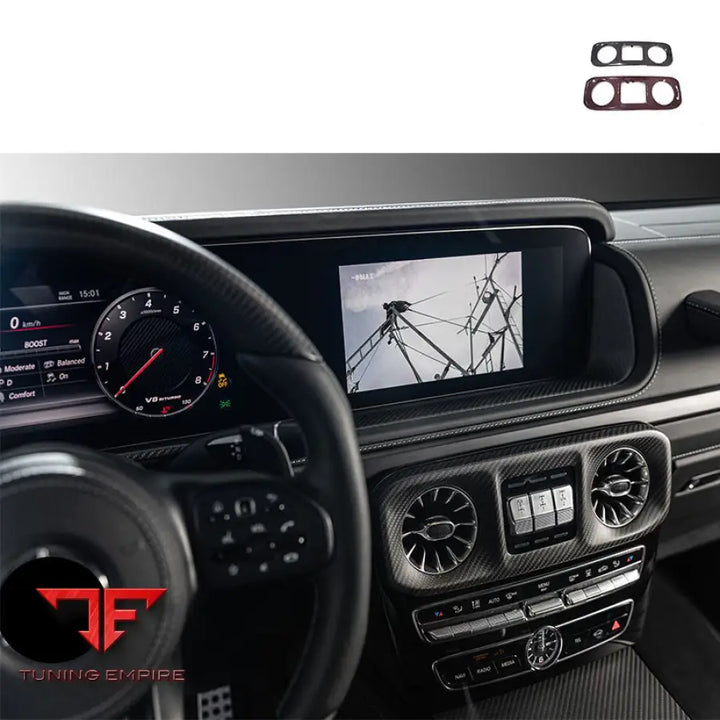 MERCEDES BENZ W464 W463A G500 G550 G63 RED BLACK COLOR INTERIOR