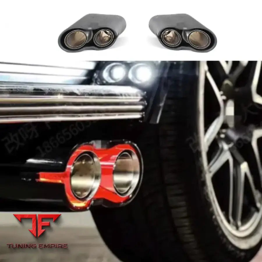 MERCEDES BENZ W464 W463A G500 G63 DRY CARBON FIBER EXHAUST