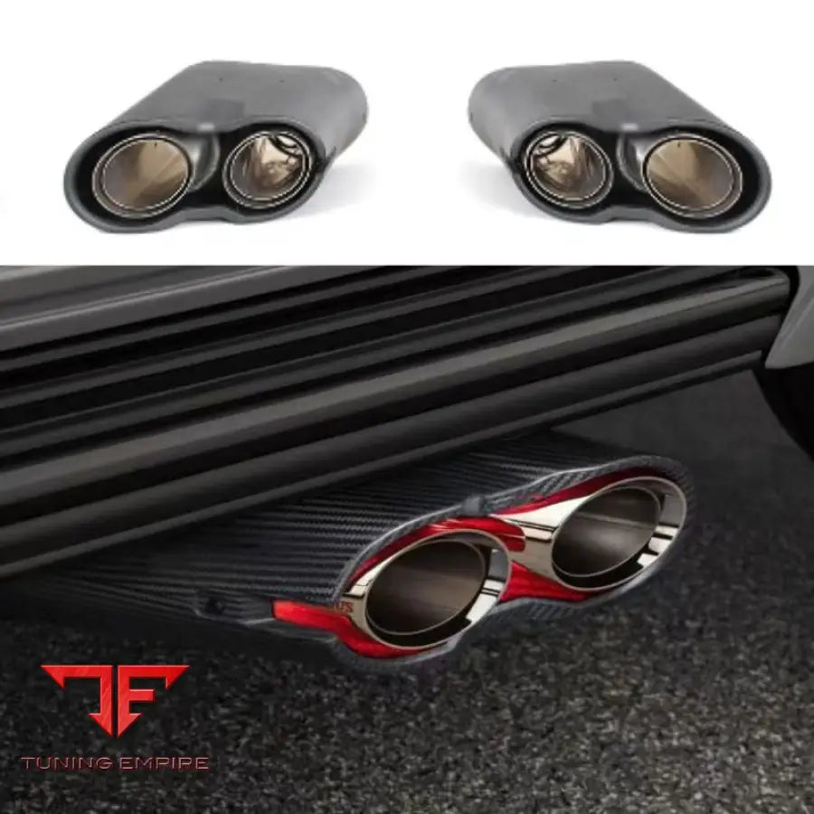 MERCEDES BENZ W464 W463A G500 G63 DRY CARBON FIBER EXHAUST