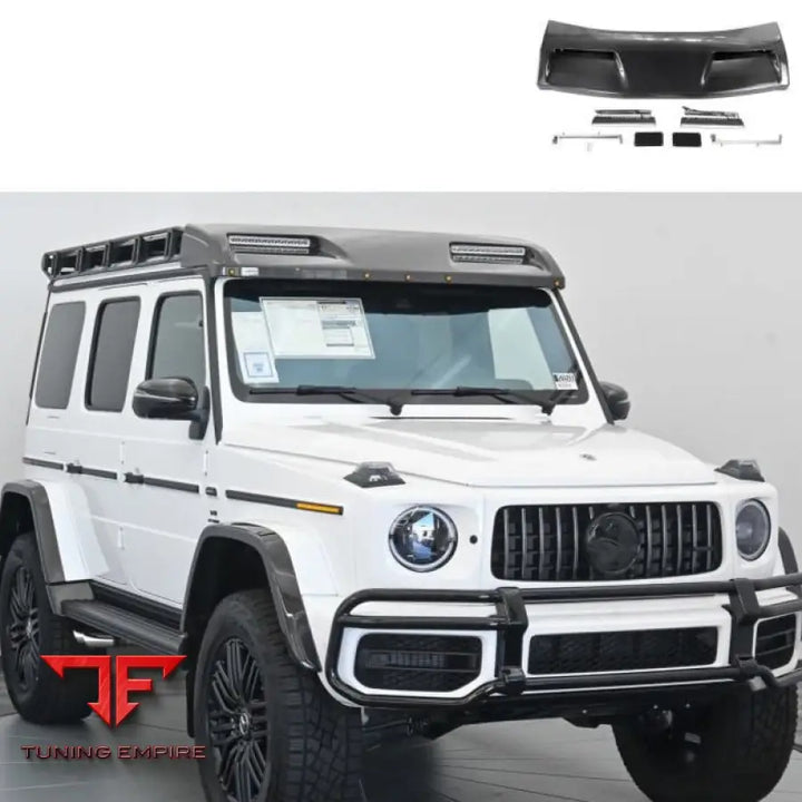 MERCEDES BENZ W464 W463A G63 CARBON FIBER ROOF SPOILER