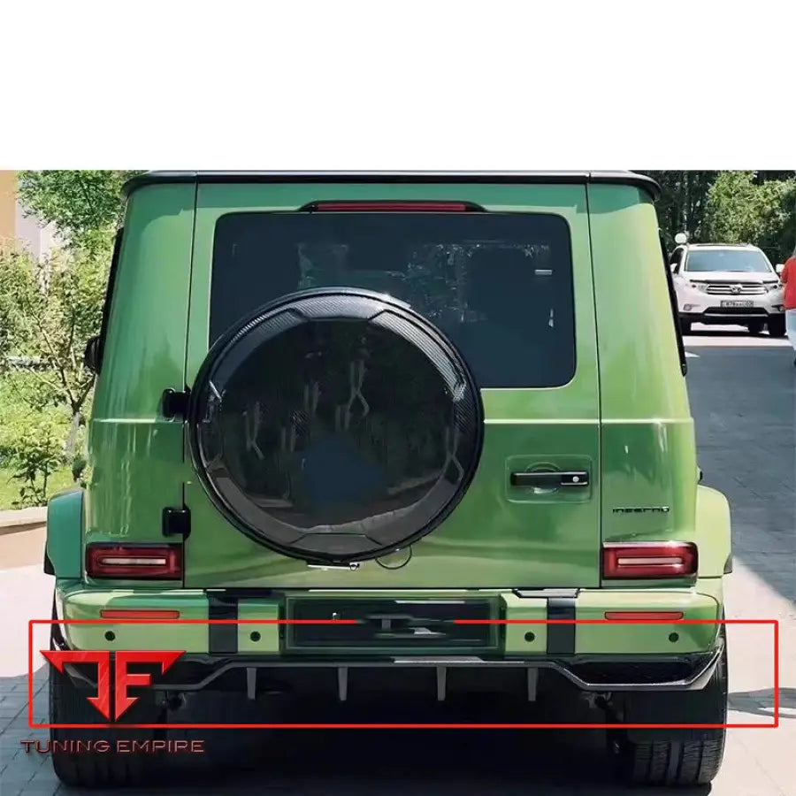 MERCEDES BENZ W464 W463A G63 DRY CARBON FIBER MATERIAL CAR FRONT LIP