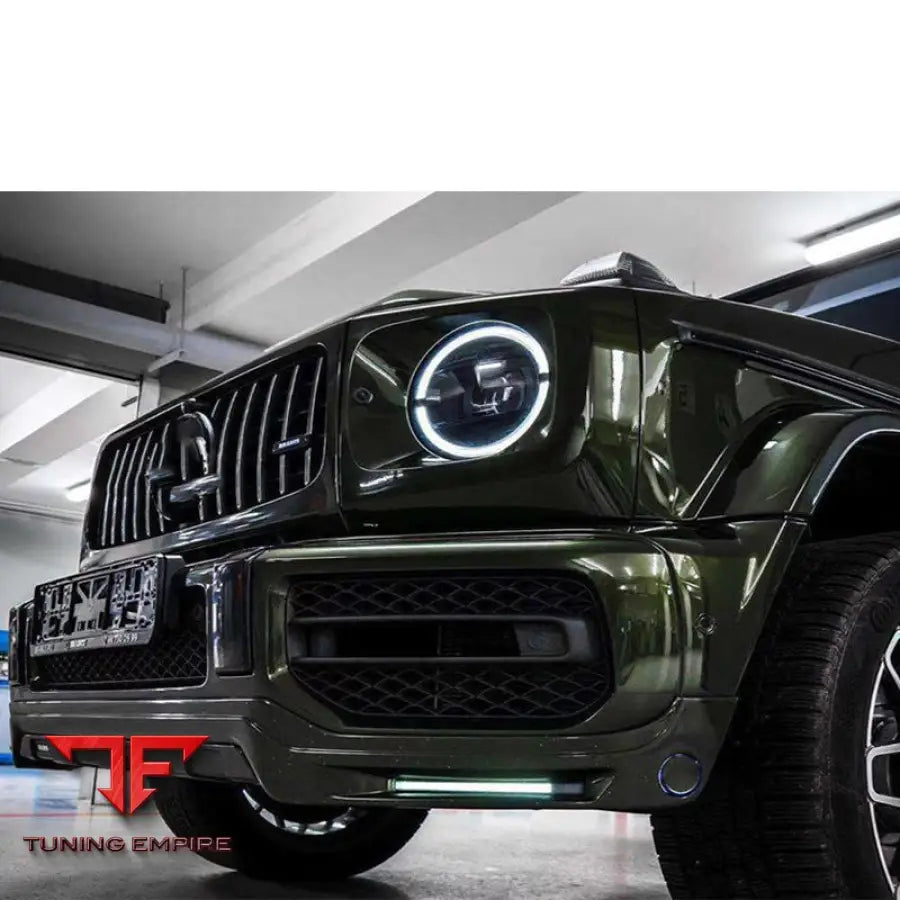 MERCEDES BENZ W464 W463A G63 W463A FRONT LIP PLASTIC MATERIAL BUMPER