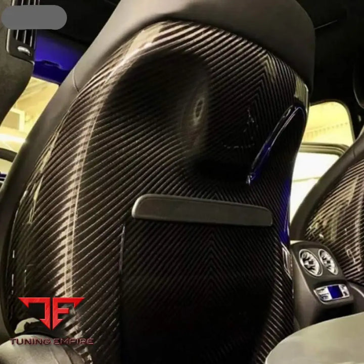 MERCEDES BENZ W464 W463A G63 G350 G500 G550 CARBON FIBER SEAT BACK TRIM