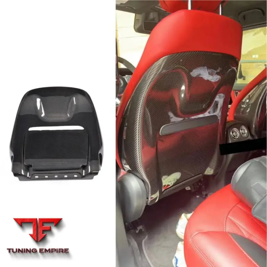 MERCEDES BENZ W464 W463A G63 G350 G500 G550 CARBON FIBER SEAT BACK TRIM