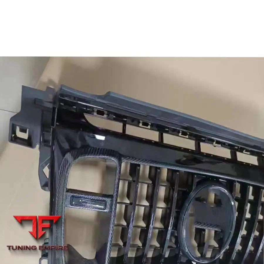 MERCEDES BENZ W464 W463A G63 CAR GRILLS DRY CARBON FIBER MATERIAL FRONT GRILL