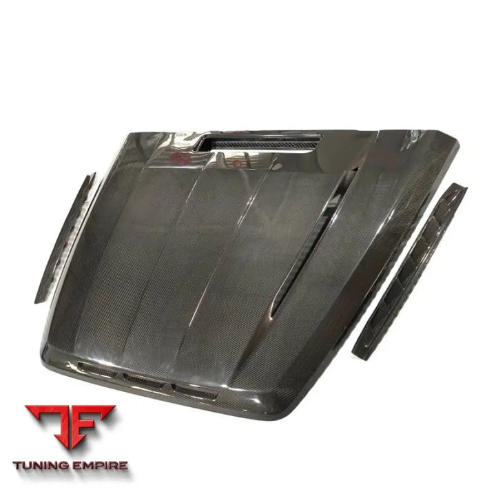 MERCEDES BENZ W464 W463A TP STYLE DRY CARBON FIBER BONNET ENGINE COVER