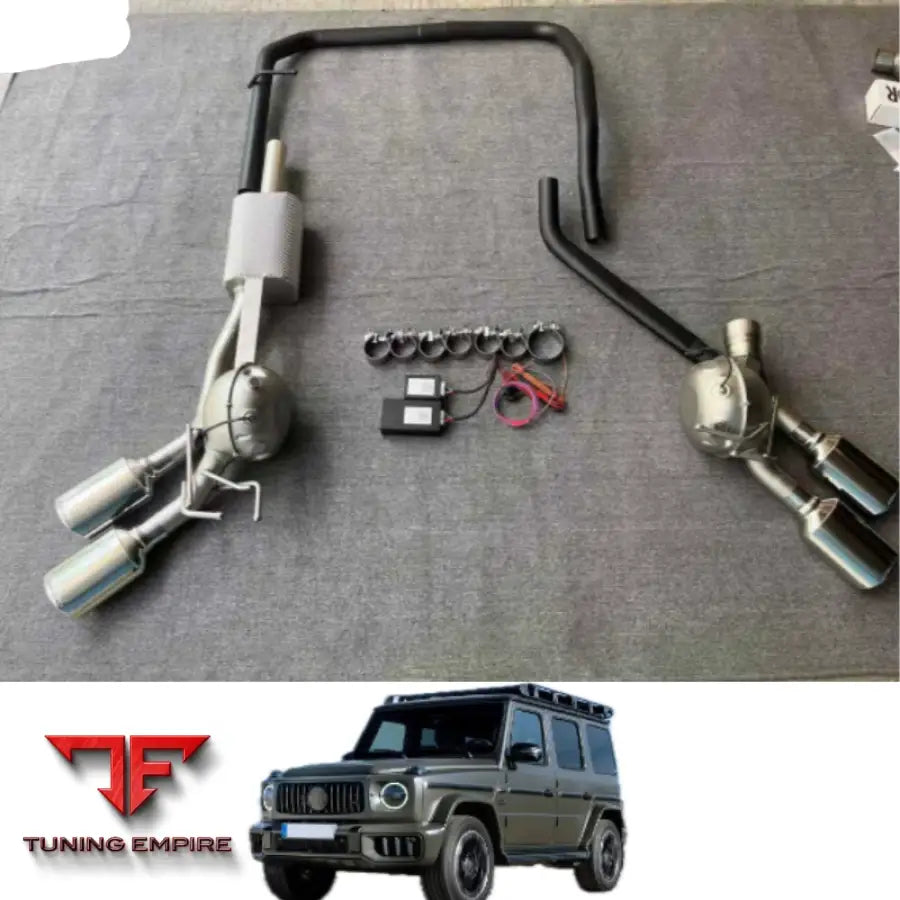 MERCEDES-BENZ W465 G450D G450 UPGRADE SIMULATED EXHAUST DUAL OUTLETS