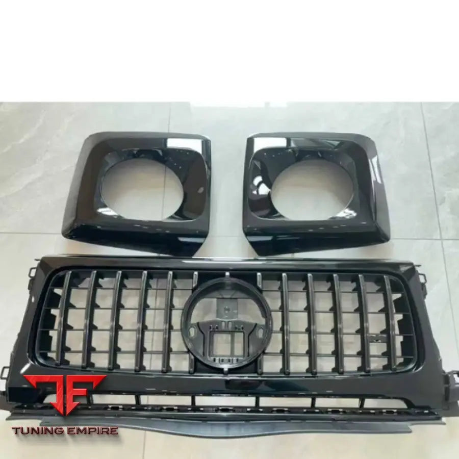 MERCEDES BENZ W465 G500 G63 GRILLE HEADLIGHT COVER UPGRADE TO 2025 VERSION