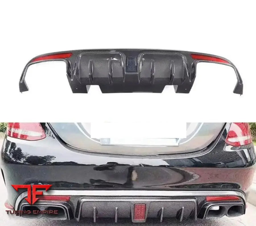 MERCEDES C63 AMG W205 2015-2019 carbon parts