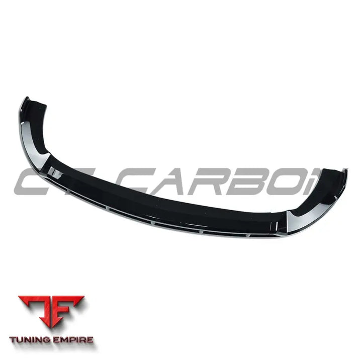 Mercedes CLA gloss black splitter