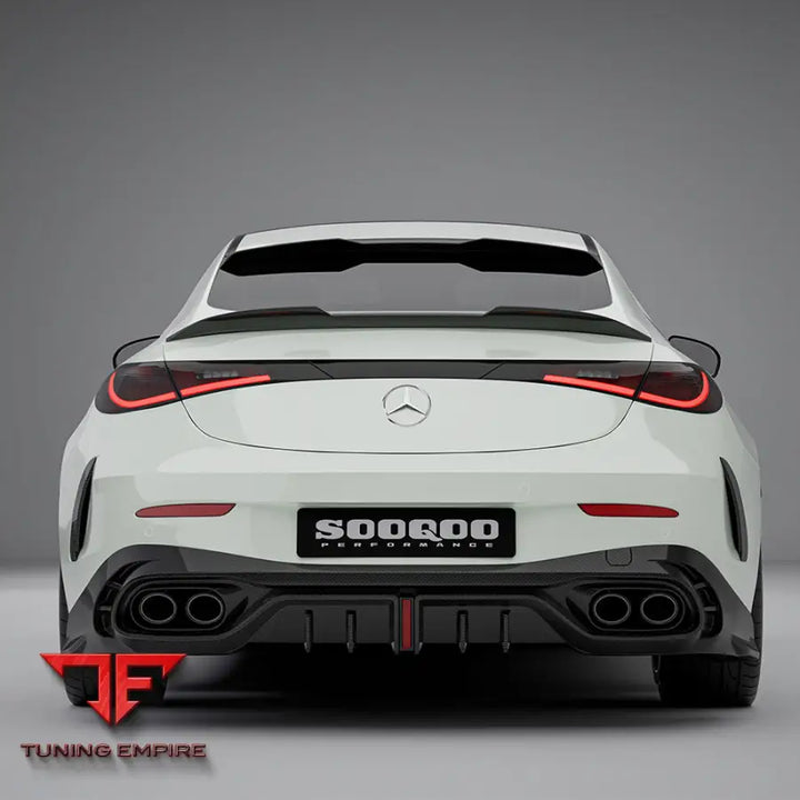 MERCEDES CLE C236 REAR SPOILER IN PREPREG CARBON FIBRE - Carbon Fibre Parts