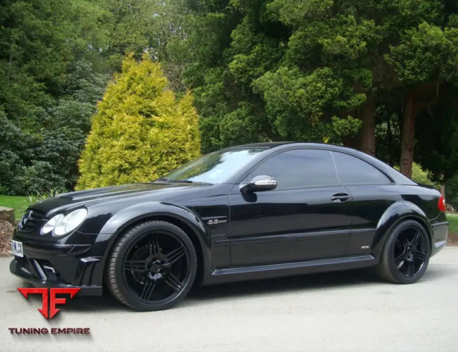 MERCEDES CLK TO BLACK SERIES WIDE BOOT SPOILER