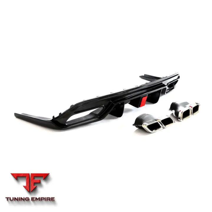 MERCEDES E-Coupe C207 CARBON DIFFUSER WITH 3RD BRAKE LIGHT