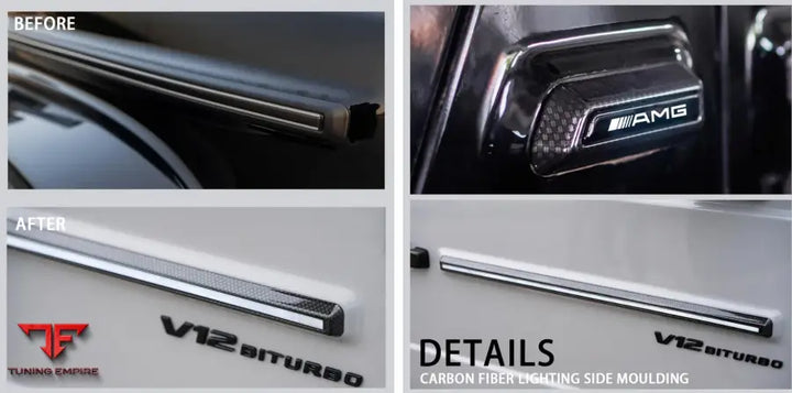 MERCEDES G63 ILLUMINATED SIDE LINE PANELS