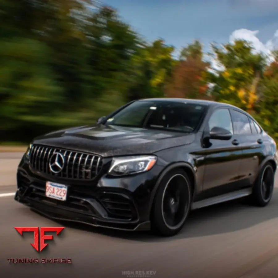 MERCEDES GLC AMG 63 COUPE / SUV CARBON HOOD WITH GLASS X253/C253