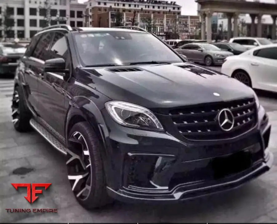 MERCEDES ML63 AMG W166 wide body kit with brake light