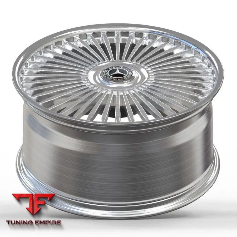 MERCEDES S-CLASS BRUSHED RAZOR SILVER WHEELS