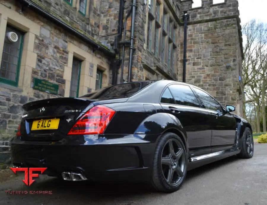 MERCEDES S-CLASS TO BLACK SERIES REAR BOOT SPOILER