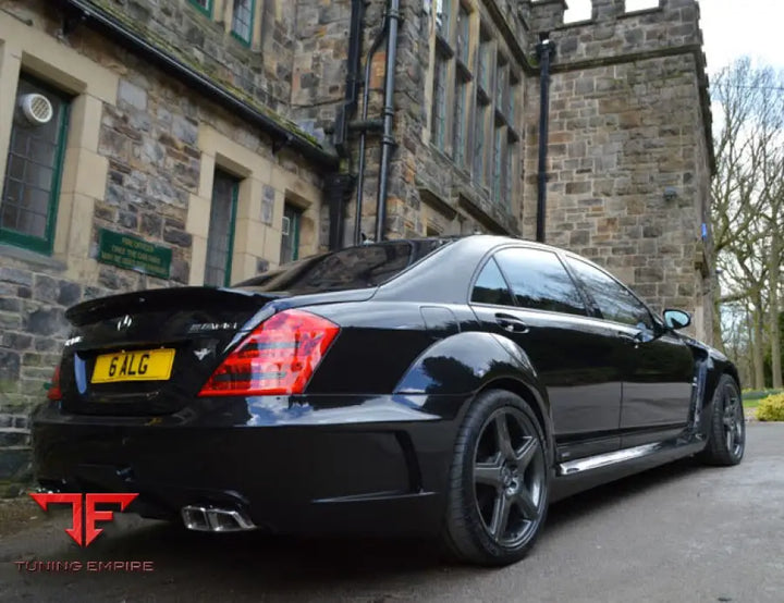 MERCEDES S-CLASS TO BLACK SERIES REAR BOOT SPOILER
