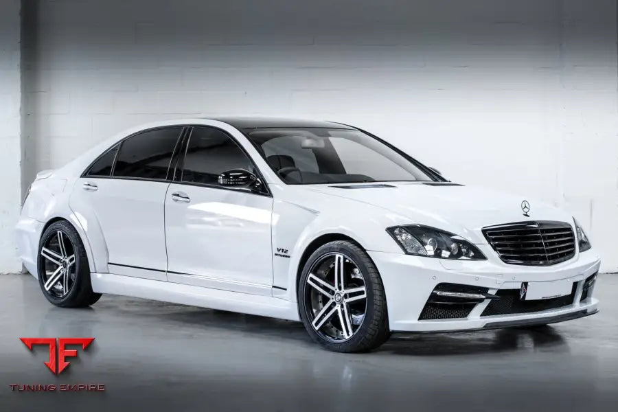 MERCEDES S-CLASS TO BLACK SERIES WIDE BODY KIT