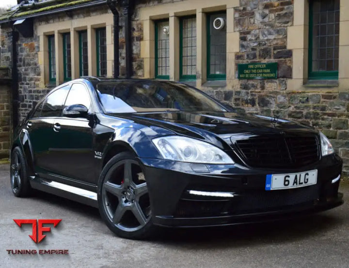 MERCEDES S-CLASS TO BLACK SERIES WIDE BODY KIT
