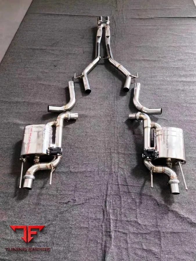MERCEDES S-CLASS W221 S500 VALVED EXHAUST SYSTEM