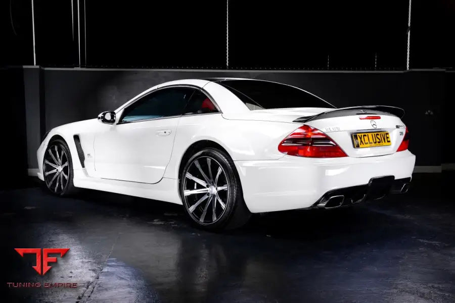 MERCEDES SL R230 TO SL65 BLACK SERIES CONVERSION BOOT SPOILER