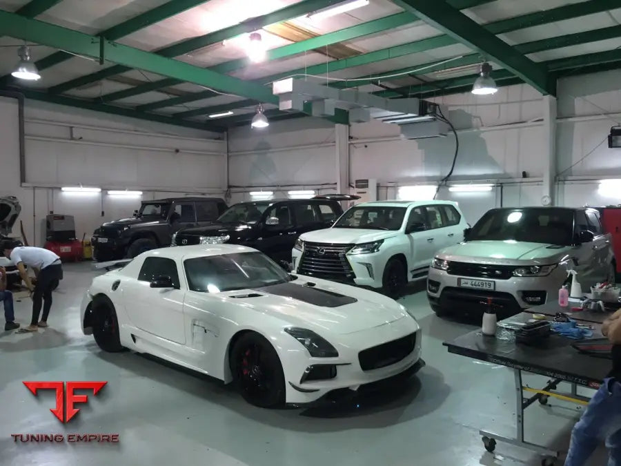 MERCEDES SLS AMG BLACK SERIES STYLE BODY KIT