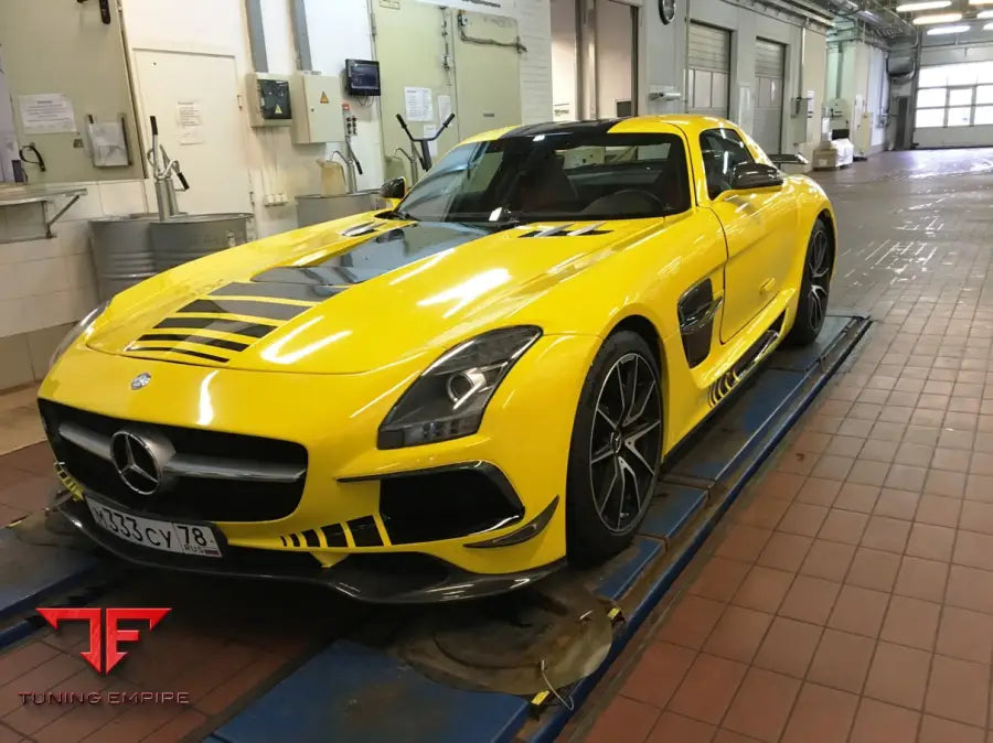 MERCEDES SLS AMG BLACK SERIES STYLE BODY KIT