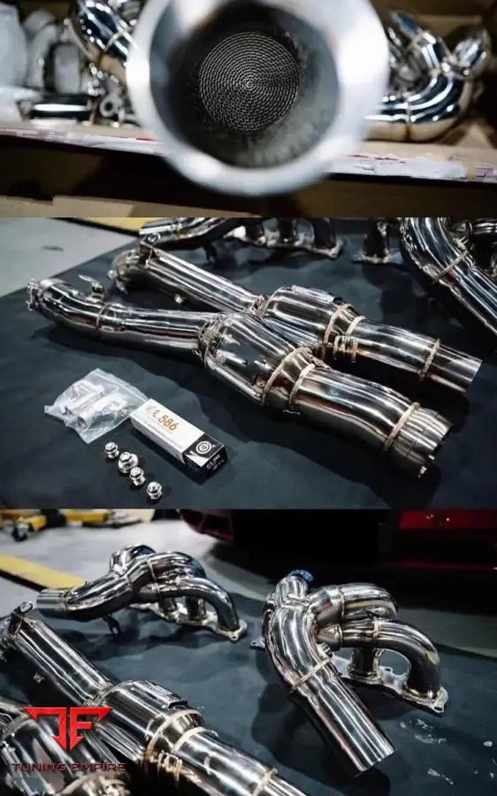 MERCEDES SLS AMG PERFORMANCE HEADERS WITH DOWNPIPES
