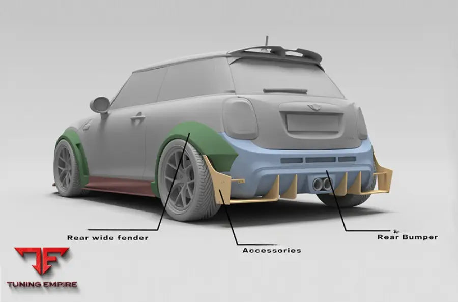 MINI COOPER CARBON FIBER BODY KIT PARTS