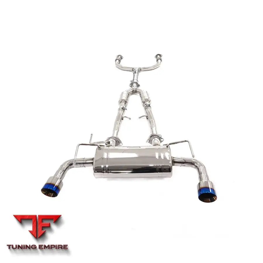 NISSAN 370Z STAINLESS STEEL CATBACK RAZOR EXHAUST WITH MUFFLER VALVE