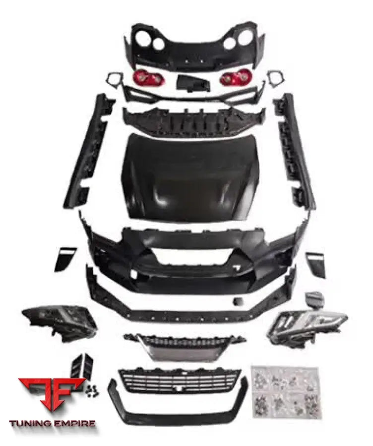 NISSAN GT-R R35 2007 - 2016 to NISSAN GT-R R35 2016 + CONVERSION BODY KIT