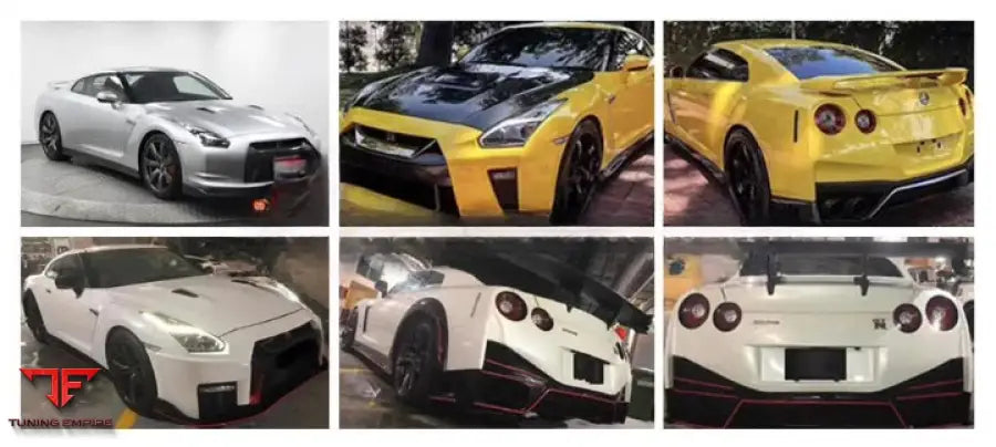 NISSAN GT-R R35 2007 - 2016 to NISSAN GT-R R35 2016 + CONVERSION BODY KIT