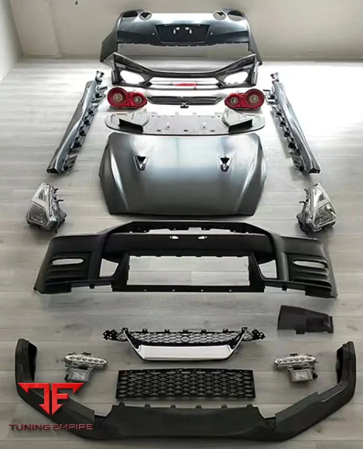 NISSAN GT-R R35 upgrade to 2017 + NISMO