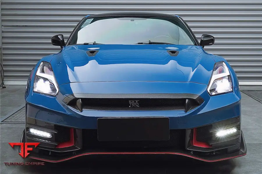 NISSAN GTR R35 CBA & DBA & EBA 2024-NISMO STYLE PART CARBON FIBER FRONT BUMPER BSD