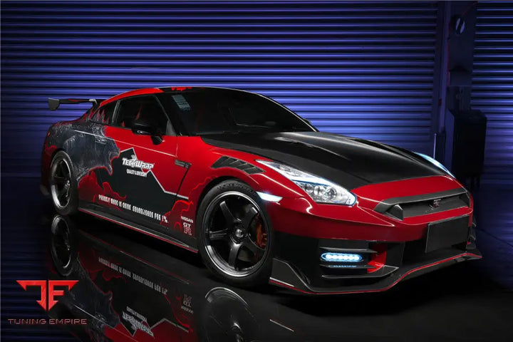 NISSAN GTR R35 CBA & DBA & EBA 2024-NISMO STYLE PART CARBON FIBER FULL BODY KIT BSD