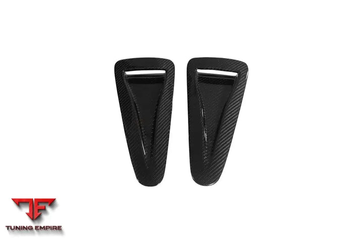 NISSAN GTR R35 CBA & DBA & EBA CARBON FIBER HOOD SCOOP (2 PCS) BSD