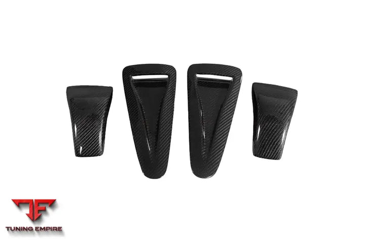 NISSAN GTR R35 CBA & DBA & EBA CARBON FIBER HOOD SCOOP (4 PCS) BSD