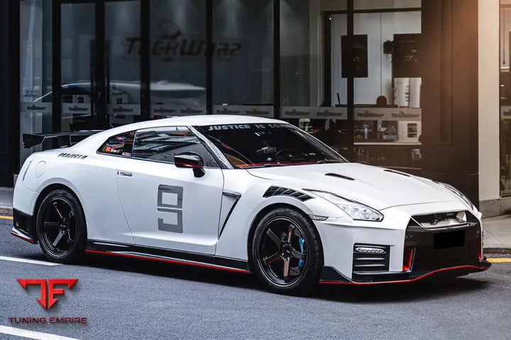 NISSAN GTR R35 CBA DBA EBA NSM STYLE PARTIAL CARBON FIBER FENDER BSD