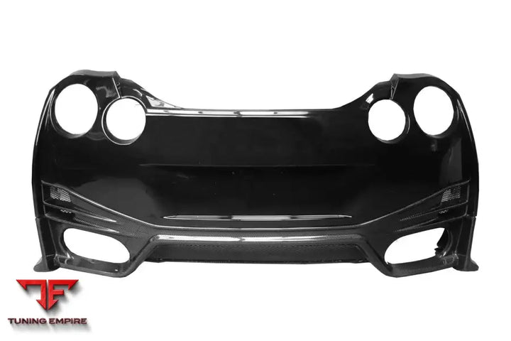 NISSAN GTR R35 CBA DBA EBA NSM STYLE PARTIAL CARBON FIBER REAR BUMPER BSD