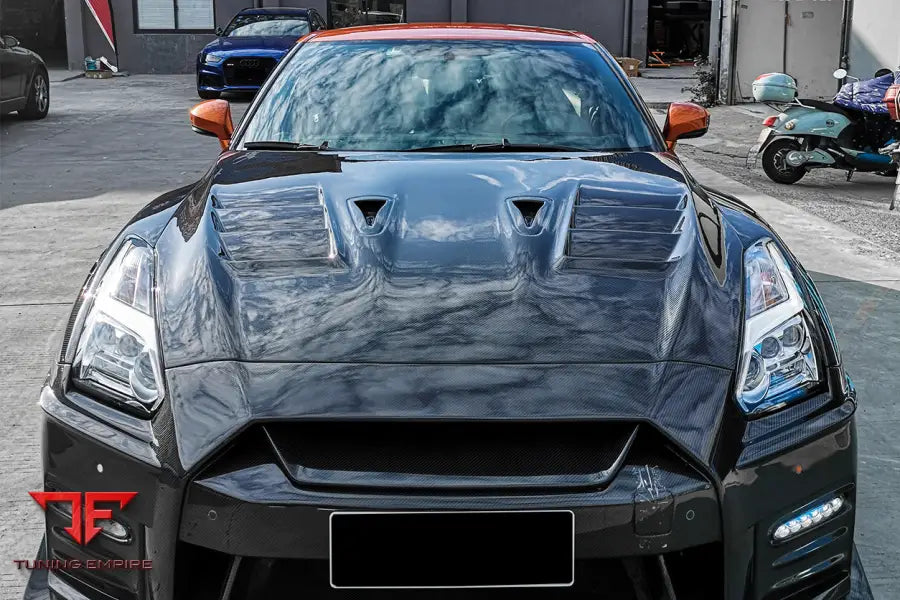 NISSAN GTR R35 CBA/DBA/EBA TS STYLE HOOD BSD