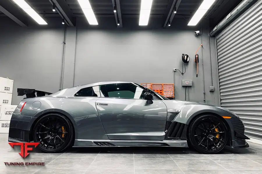 NISSAN GTR R35 CBA/DBA/EBA VA STYLE SIDE SKIRTS BSD