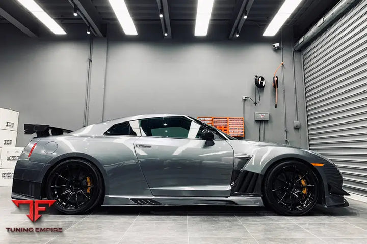 NISSAN GTR R35 CBA/DBA/EBA VA STYLE SIDE SKIRTS BSD