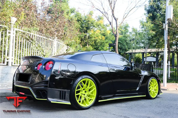 NISSAN GTR R35 CBA DBA VER17 NSM STYLE PARTIAL CARBON FIBER FULL BODY KIT BSD