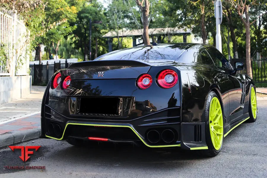 NISSAN GTR R35 CBA DBA VER17 NSM STYLE PARTIAL CARBON FIBER FULL BODY KIT BSD