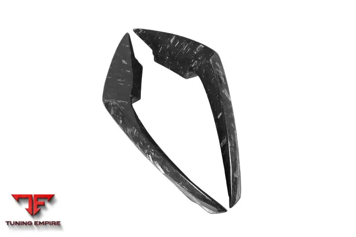 NISSAN GTR R35 EBA BKSS STYLE CARBON FIBER FRONT CANARDS BSD